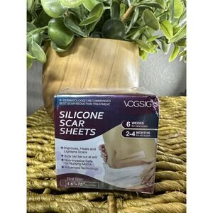 Silicone Scar Sheets, Silicone Scar Tape 1.6”x 75”